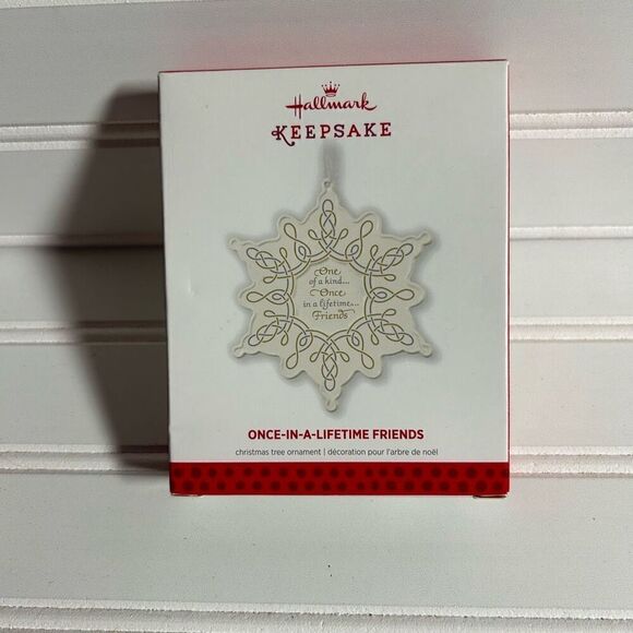 Hallmark Once in a Lifetime Friend Ornament 2013 New in Package - Picture 6 of 6
